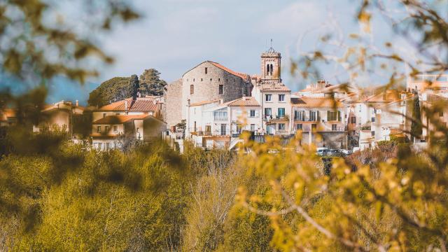 Vue sur la ville du Boulou