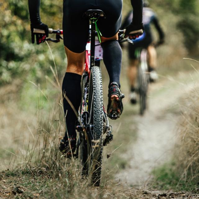 Vélo en pleine nature