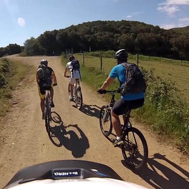 Vélo en pleine nature