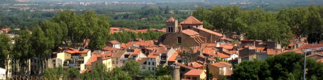 Céret Centre Vue d'en haut