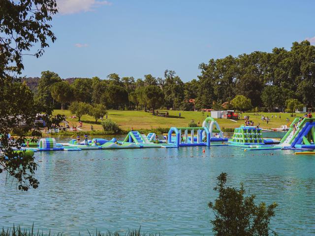 Waterjump lac Saint Jean Pla de Corts