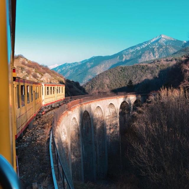 train jaune