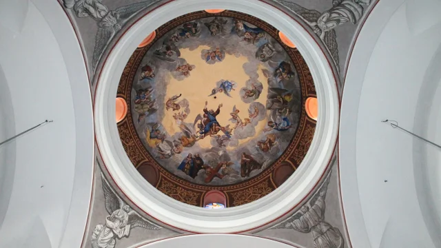 Intérieur Ceret Eglise