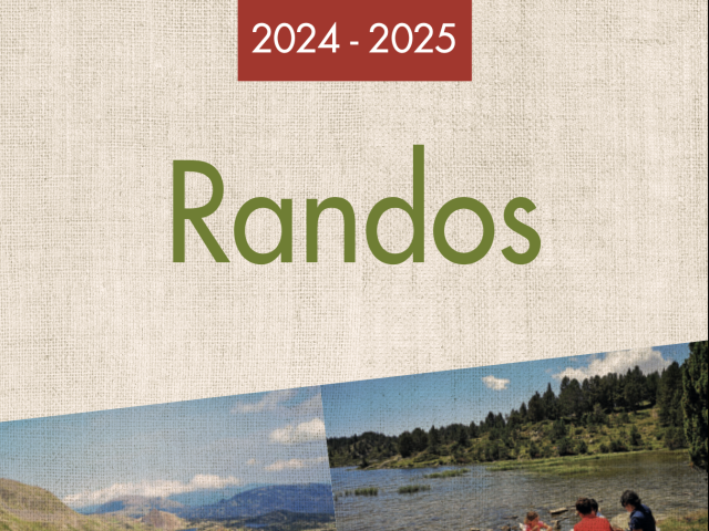 Couverture Carte Rando 2024 2025